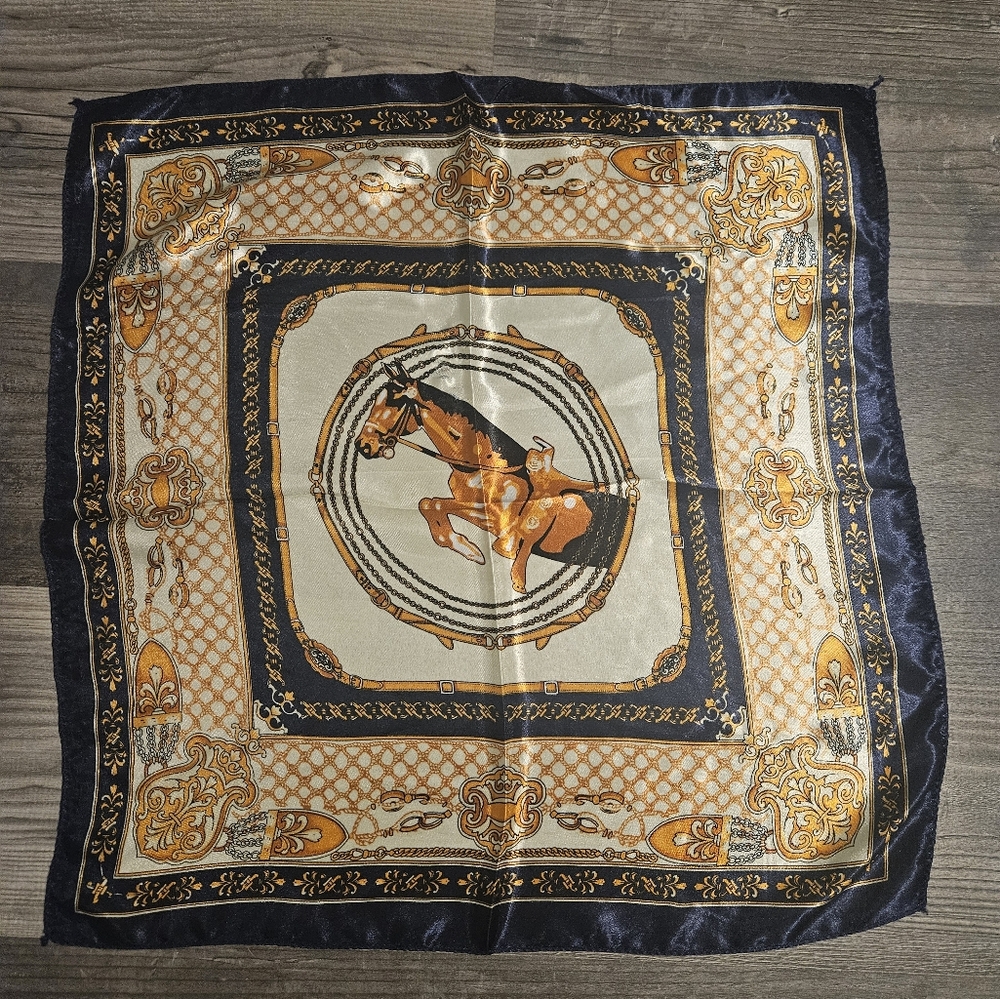 Satin scarf